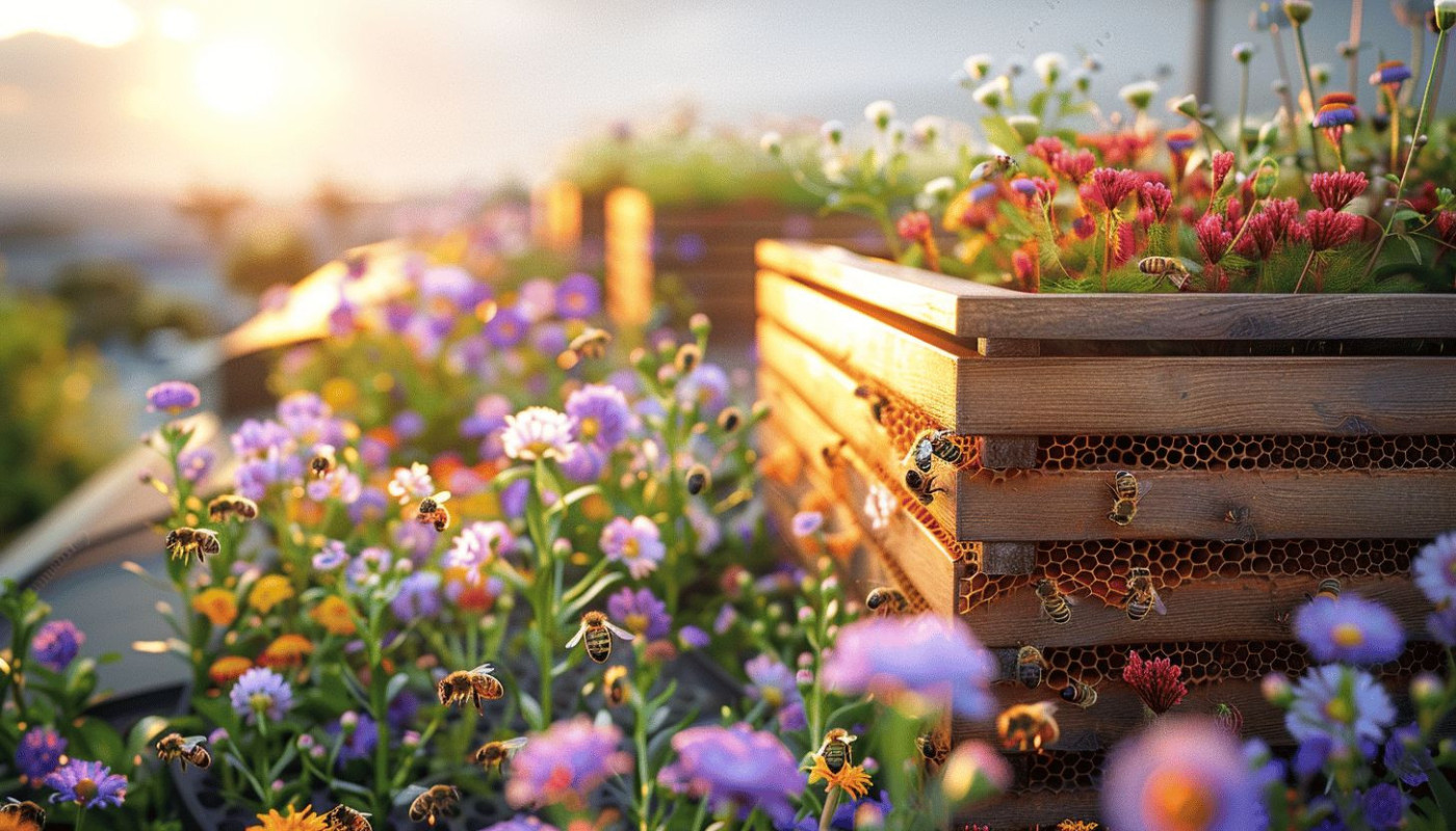 Comment les ruches urbaines renforcent la biodiversité en milieu professionnel